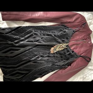 Velvet necessary objects dress